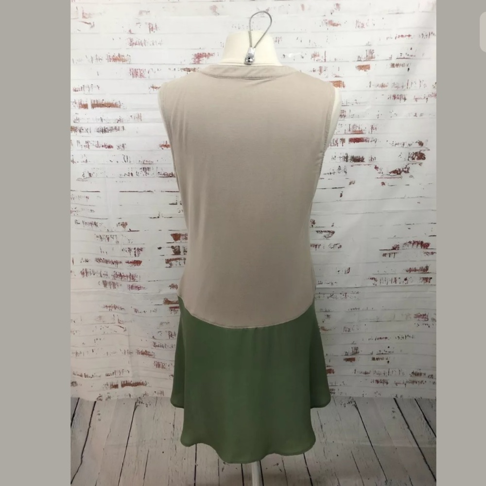 LOGO By Lori Goldstein Sleeveless Henley Knit Top - Picture 4 of 7